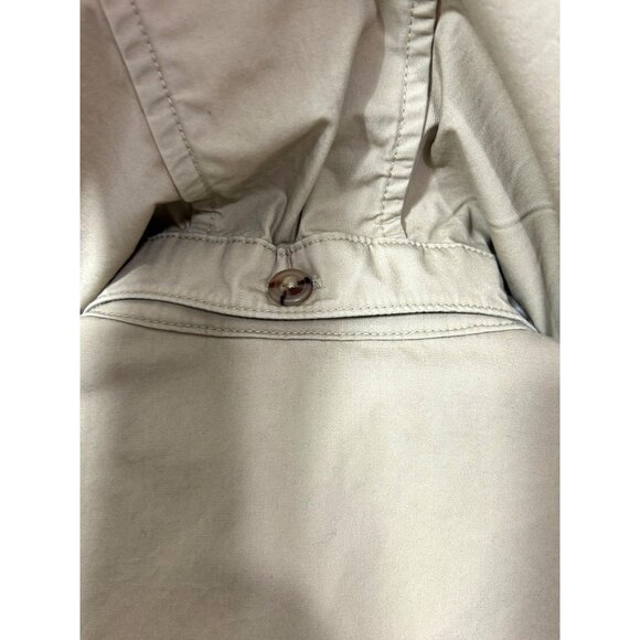 Polo Ralph Lauren Girls Trench Coat Khaki 8 Hood Epaulets Classic Belted Cotton - Picture 11 of 16